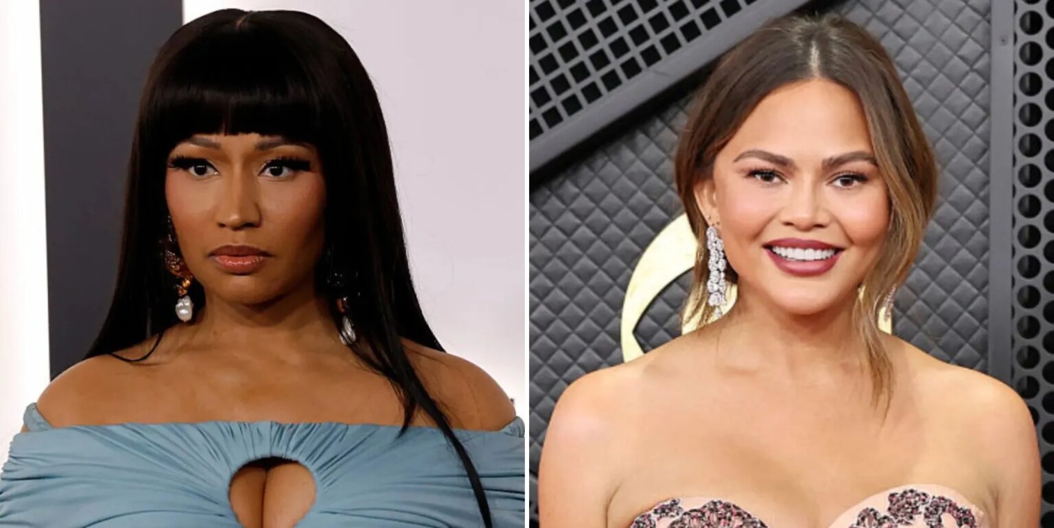 Nicki Minaj rôtie alors qu'elle fait une allégation sauvage à Chrissy Teigen Nicki Minaj and Chrissy Teigen