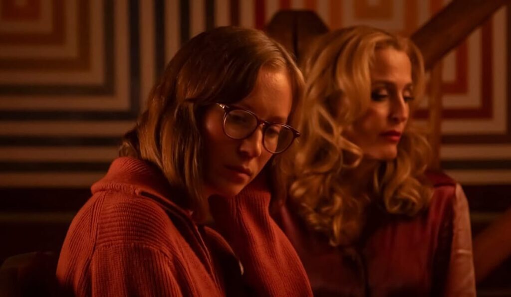 MUBI partage la date de sortie et le teaser de la nouvelle comédie d'horreur saphique de Gillian Anderson et Hannah Einbinder MUBI partage la date de sortie et le teaser de la nouvelle comédie d'horreur saphique de Gillian Anderson et Hannah Einbinder