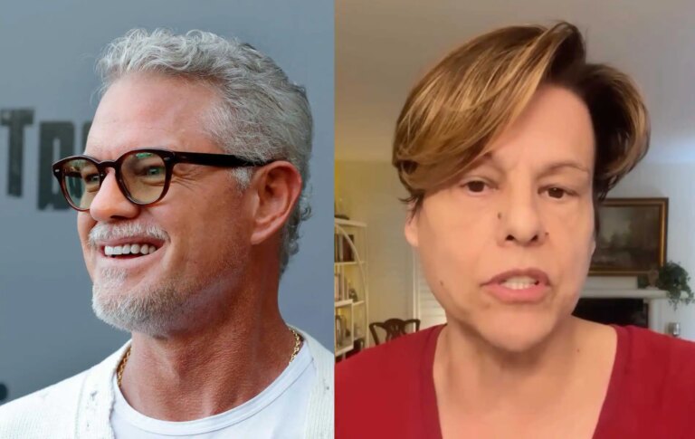 L'actrice et militante trans retient ses larmes en évoquant l'alliance d'Eric Dane Trans actress Alexandra Billings has paid tribute to Eric Dane.