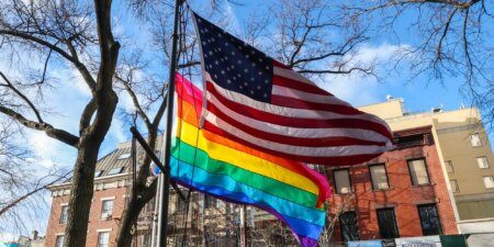 The Pride flag was re-instated at the Stonewall National Monument