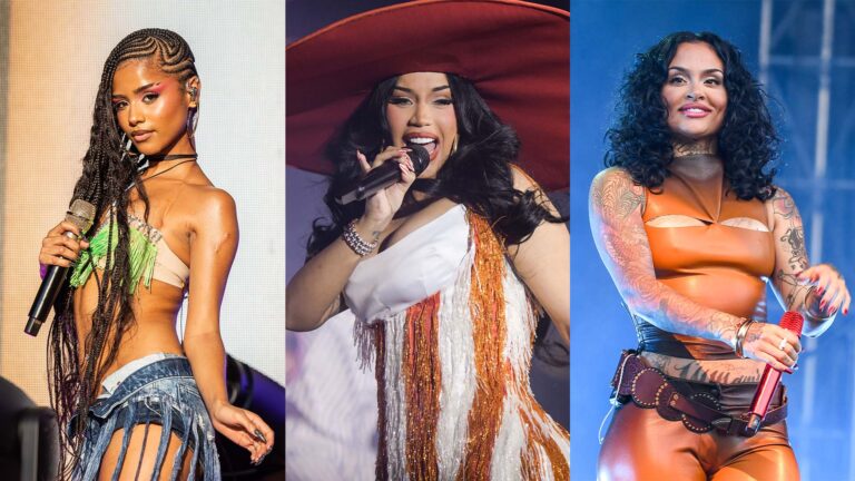 Cardi B fait sortir Tyla et Kehlani lors de la deuxième nuit au Forum, et les surprises ne se sont pas arrêtées là Logo