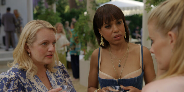 Kerry Washington et Elisabeth Moss s'assombrissent dans le thriller Apple TV+ « Imperfect Women » Logo