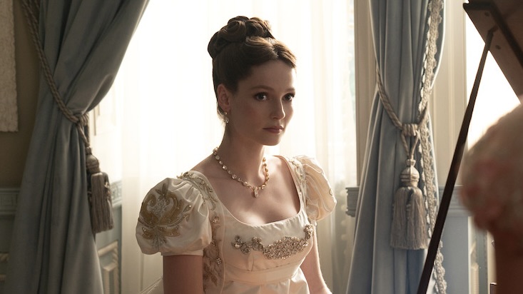 Hannah Dodd dans le rôle de Francesca Bridgerton