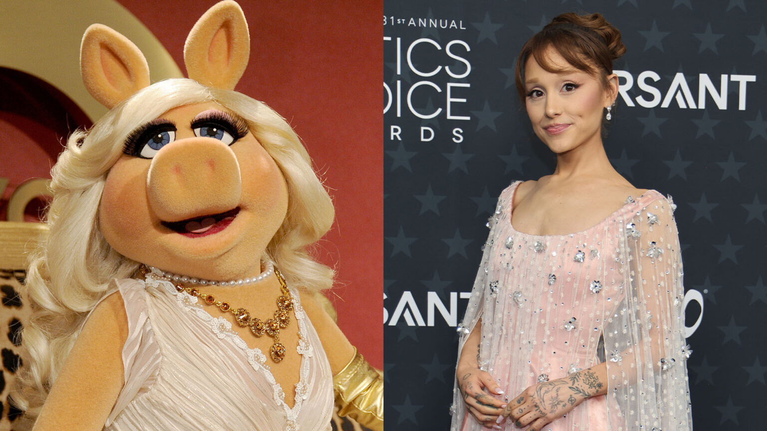 Miss Piggy veut qu'Ariana Grande soit sa prochaine co-star de Muppet Logo