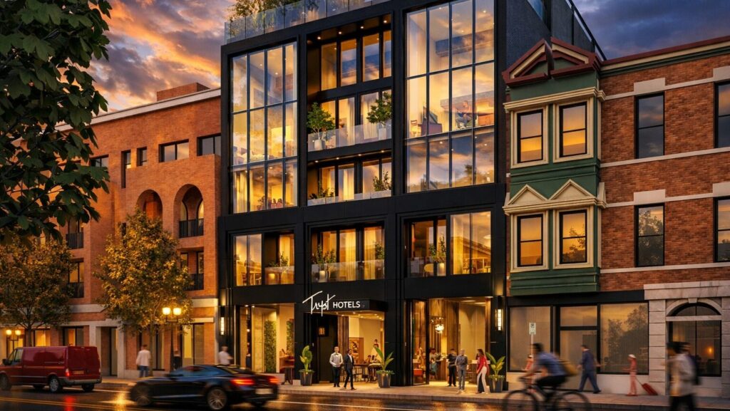 Tryst Hospitality amène un hôtel LGBTQ+ de luxe à Northalsted à Chicago Logo