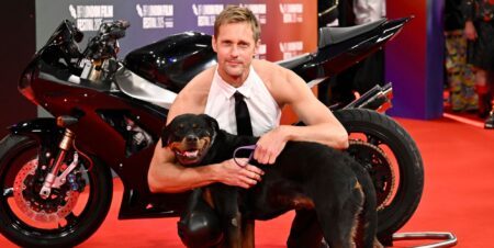 Le chien d'Alexander Skarsgård dans Pillion vient de remporter un prix d'interprétation