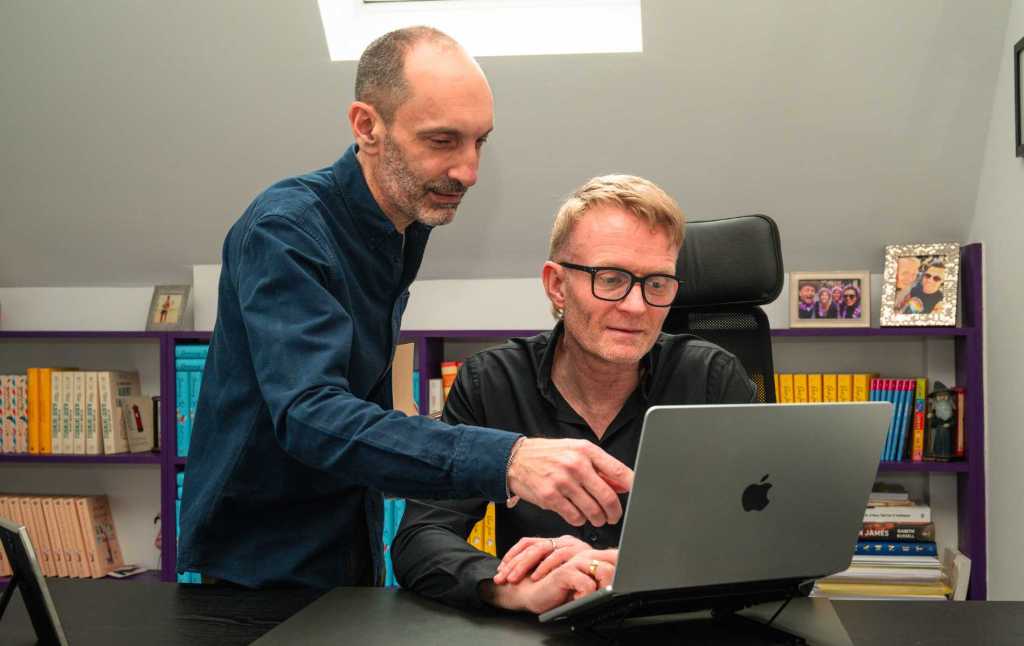 Les fondateurs de Pansy, Harry Glasstone et Matt Cain.