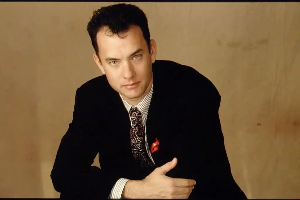 Tom Hanks dans une image promotionnelle pour Philadelphie.