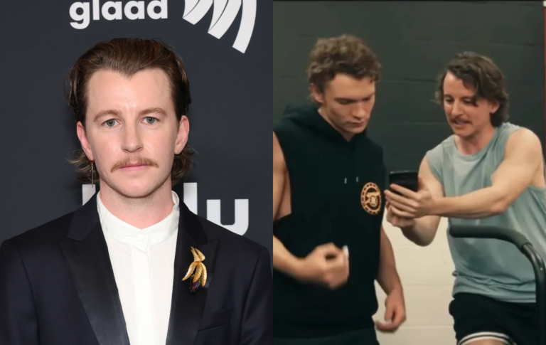 La star de Heated Rivalry « submergée » par l’amour après avoir dénoncé des commentaires transphobes Harrison Browne heashot and still of Heated Rivalry. Harrison Browne