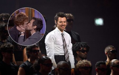 Harry Styles répond à nouveau aux allégations de « queerbaiting » avec un baiser sur SNL