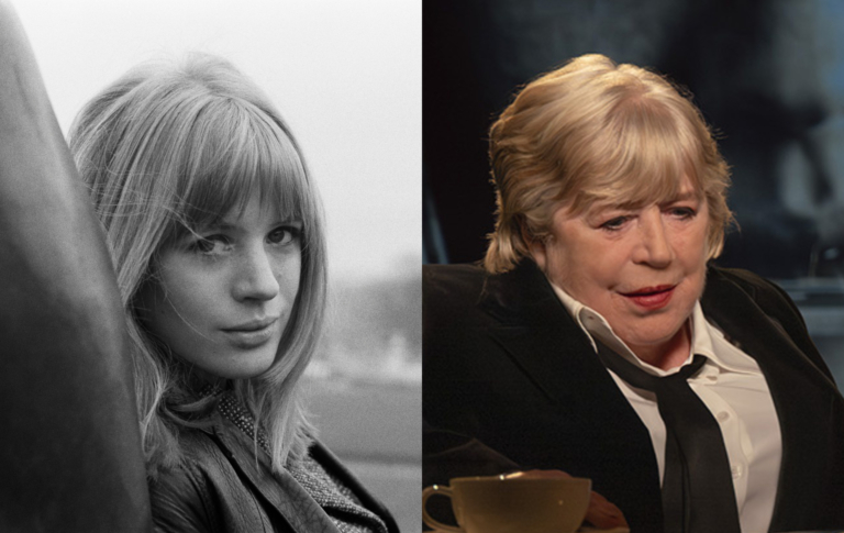 Tout ce que Marianne Faithfull a dit sur sa bisexualité lors de la sortie du nouveau film Broken English Marianne Faithfull stills, one black and white and the other more recent in colour