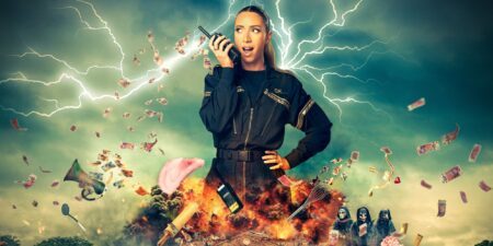 GK Barry in Celebrity Sabotage promo photo