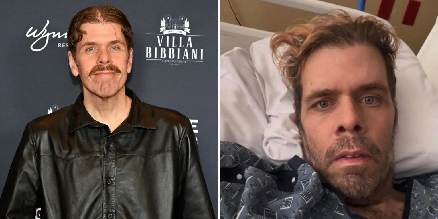 Perez Hilton dit qu'il « devrait être mort » après une terrifiante bataille de trois semaines pour sa santé Perez Hilton ended up in hospital with sepsis