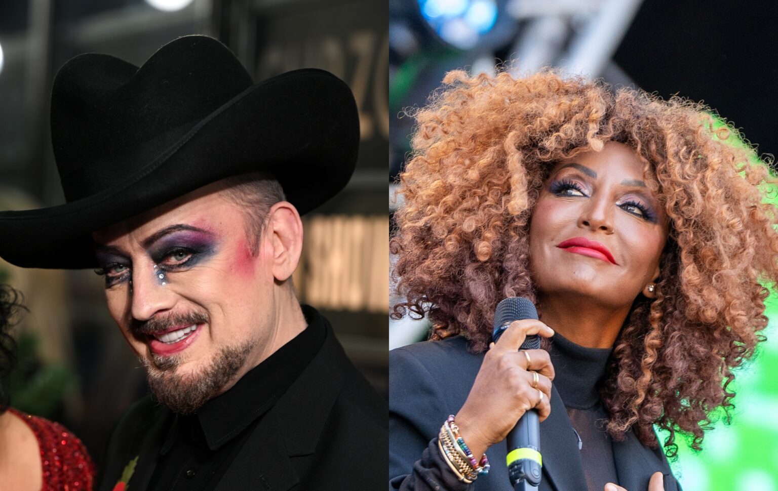 Boy George est-il un candidat à l'Eurovision 2026 ? Tout ce que vous devez savoir stills of Boy George and Senhit