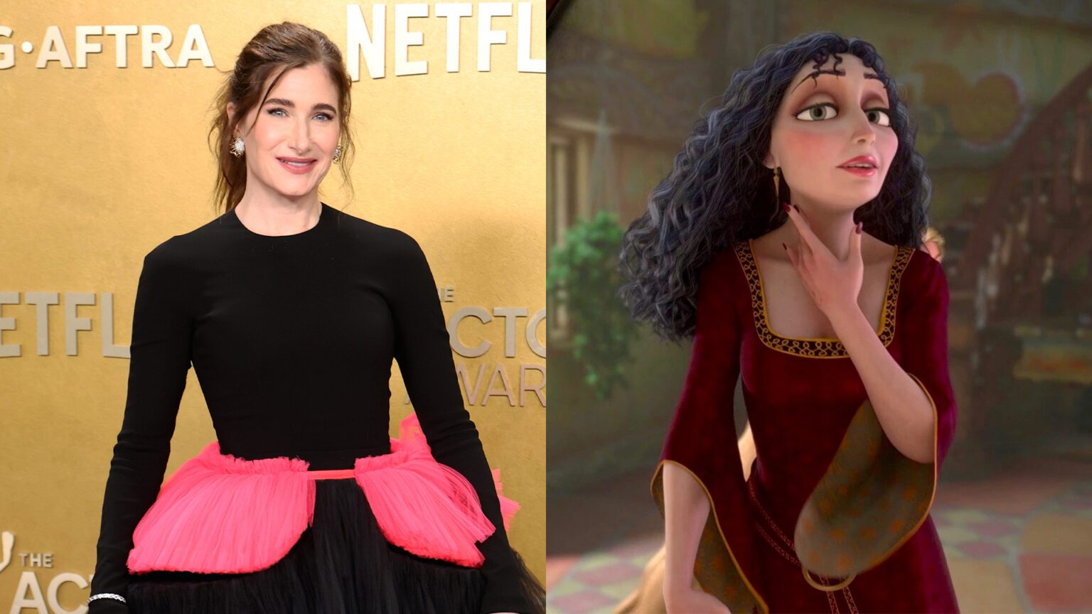 Kathryn Hahn confirme le rôle de Mother Gothel dans le live-action « Tangled » de Disney Logo