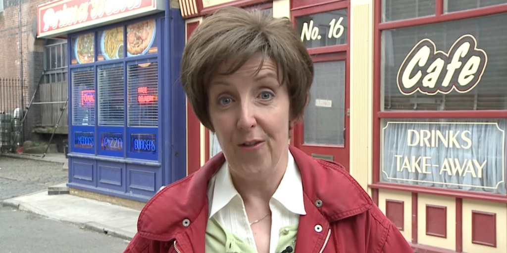 Julie Hesmondhalgh dans le rôle de Hayley Cropper dans Coronation Street