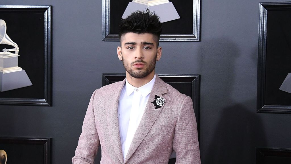 Zayn Malik arrive à la 60ème cérémonie des GRAMMY Awards au Madison Square Garden le 28 janvier 2018 à New York.