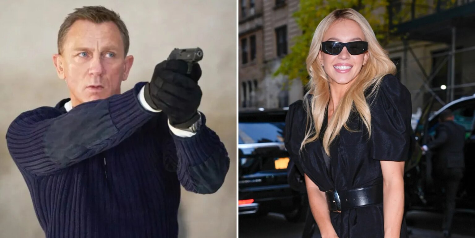Le prochain James Bond pourrait-il être une femme alors que Sydney Sweeney serait un « super-espion » Daniel Craig as James Bond, Sydney Sweeney