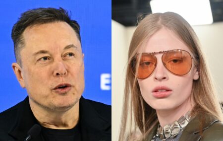 Elon Musk and Jenna Wilson seperate headshots