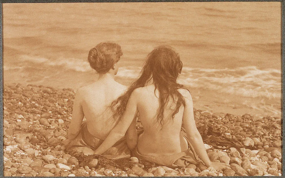 Filles sur la plage, 1910