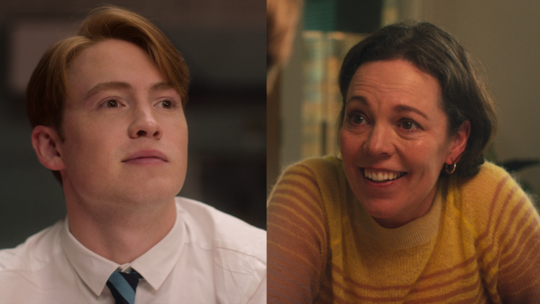 « Heartstopper Forever » refond la mère de Nick alors qu'Olivia Colman quitte le dernier chapitre Heartstopper S3: Joe Locke and Kit Connor as Charlie and Nick