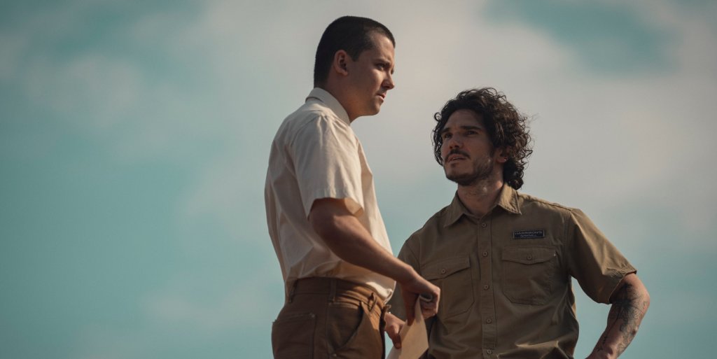 Asa Butterfield et Fra Fee dans