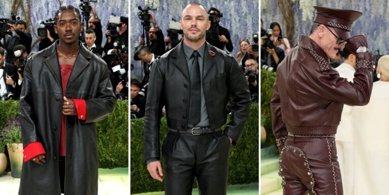 Luke Evans, Nicholas Hoult et d'autres amènent « papa en cuir » au Met Gala 2026 Damson Idris, Nicholas Hoult and Luke Evans wore leather at the 2026 Met Gala