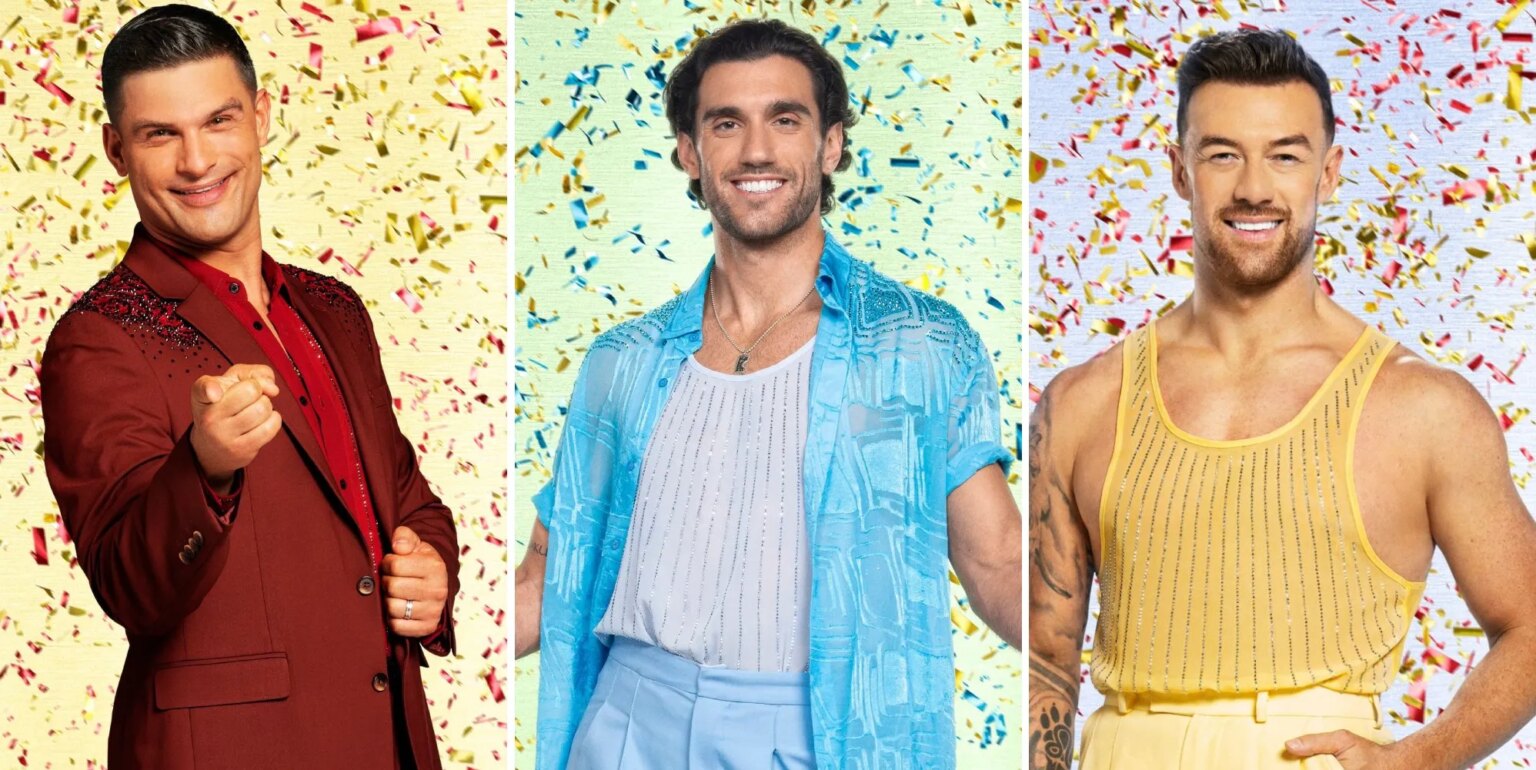 Danseurs strictement professionnels de retour pour 2026 : qui est dedans et qui est absent ? Aljaž Škorjanec, Julian Caillon and Kai Widdrington