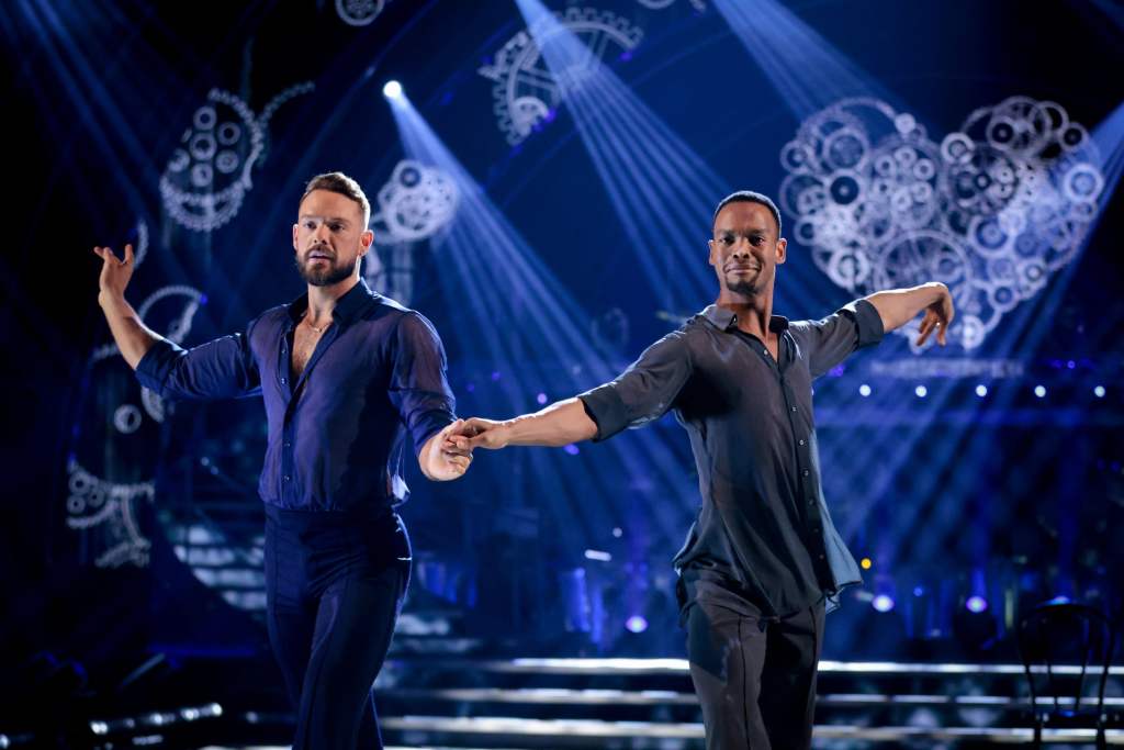 Johannes Radebe et John Whaite