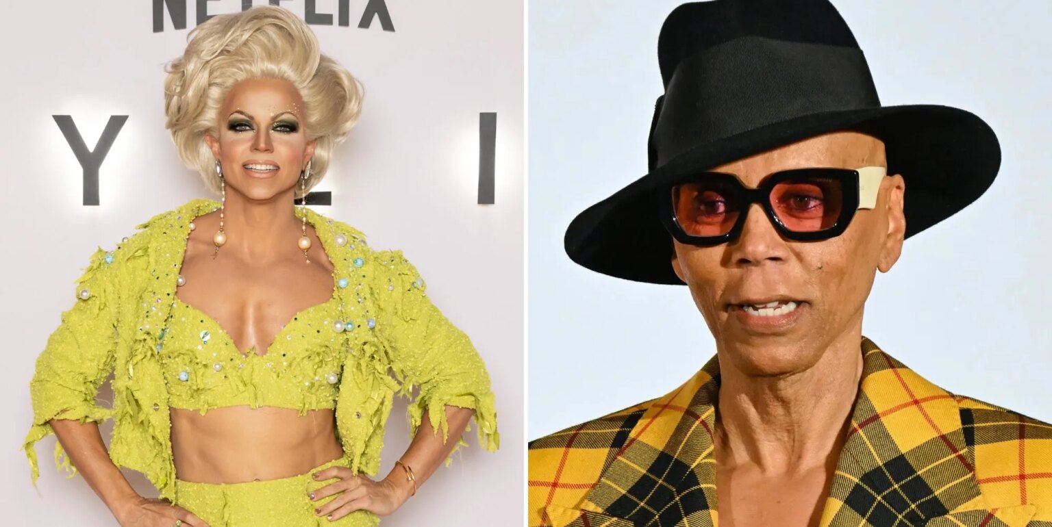Courtney Act révèle que RuPaul l'a bloquée après une discussion sur des insultes transphobes Courtney Act and RuPaul
