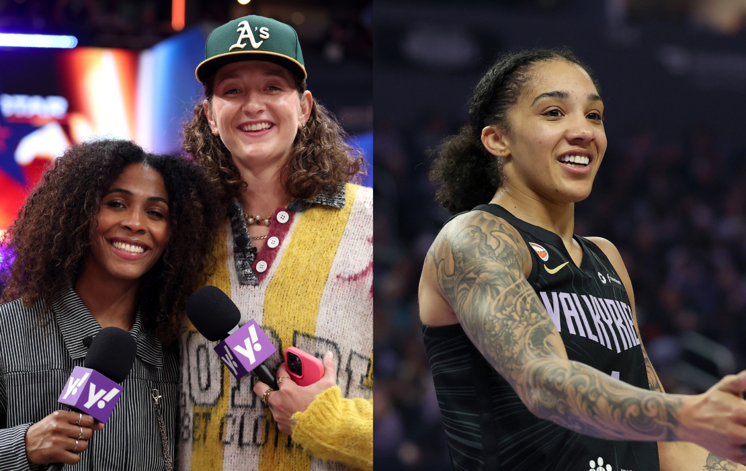 La nouvelle comédie romantique queer de basket-ball féminin Courtside mettra en vedette des joueurs de la WNBA Sydney Colson and Theresa Plaisance of the