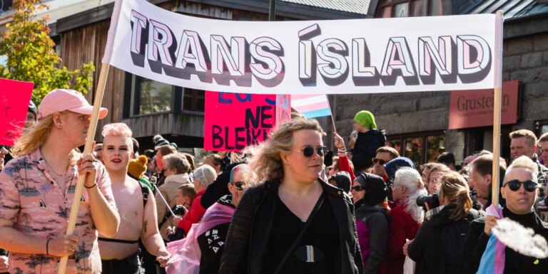 L'Islande se classe en tête de la carte 2026 des pays les plus favorables aux trans en Europe Iceland pride