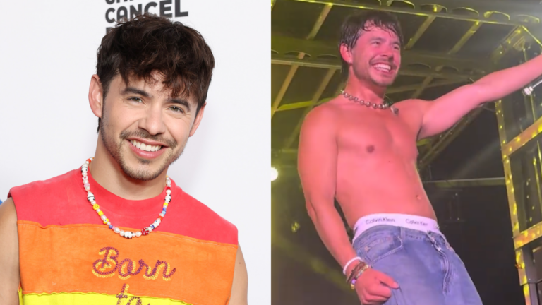 David Archuleta fait perdre la tête aux fans à cause de la performance torse nu de « Crush »: « Happy Pride » Logo