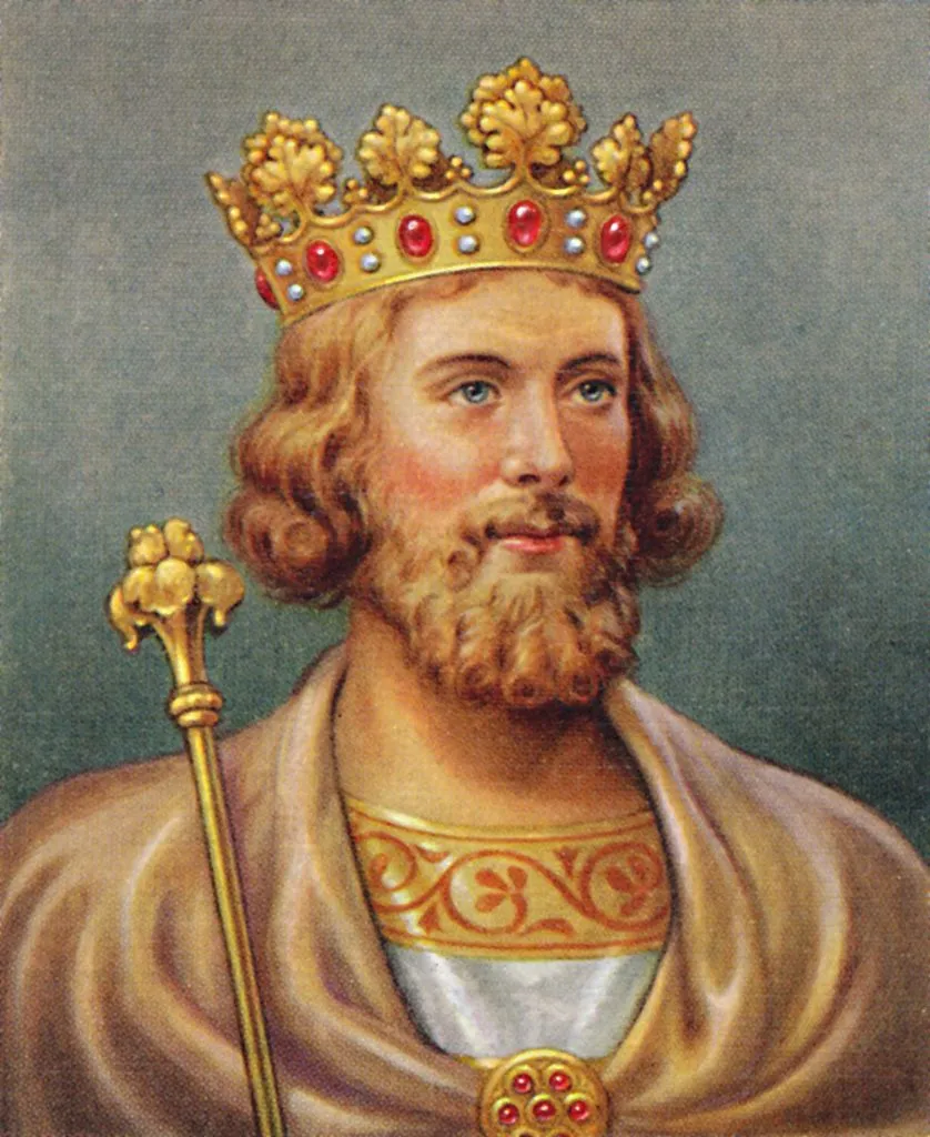 Un portrait du roi Édouard II