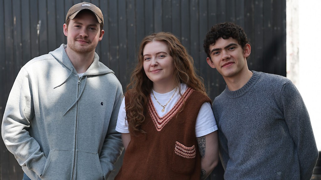 Kit Connor, Alice Oseman et Joe Locke.