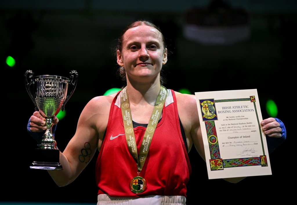 Michaela Walsh boxeuse poids plume.