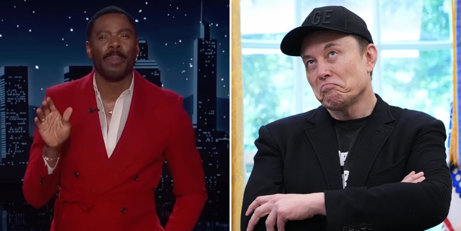 Colman Domingo lit Elon Musk pour ses saletés sur les projets de remake d'AI The Odyssey Colman Domingo and Elon Musk