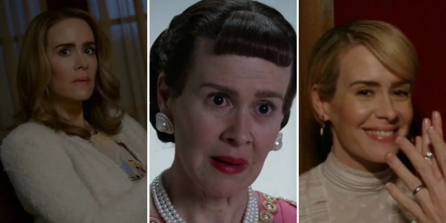 Les 12 rôles de Sarah Paulson dans American Horror Story sont classés comme des retours de coven sarah paulson in american horror story