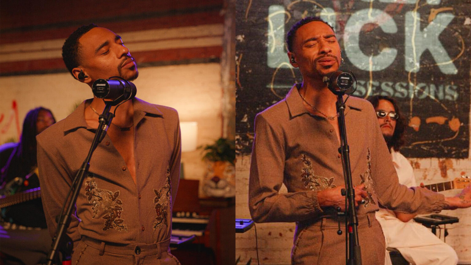 Durand Bernarr rend hommage à Ella Fitzgerald et Alanis Morissette dans de nouvelles performances époustouflantes Logo