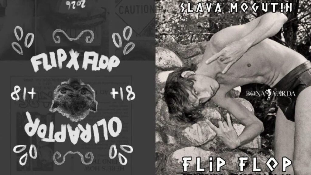 « FLIP FLOP » de Slava Mogutin et Oli Raptor est le zine d'art queer que vous voudrez avant qu'il ne soit épuisé "FLIP FLOP" de Slava Mogutin et Oli Raptor est le zine d'art queer que vous voudrez avant qu'il ne soit épuisé