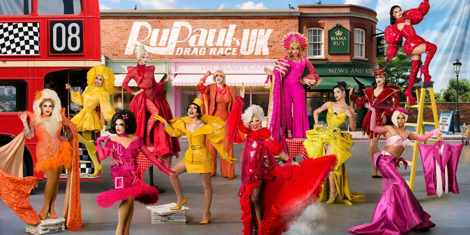 Les acteurs de la saison 8 de RuPaul's Drag Race UK sont prêts pour leur grand ru-veal The cast of RuPaul