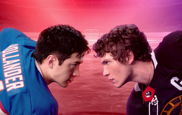 La star de Heated Rivalry « en difficulté » après avoir divulgué les secrets du tournage de la saison 2 Hudson Williams as Shane Hollander and Connor Storrie as Ilya Rozanov