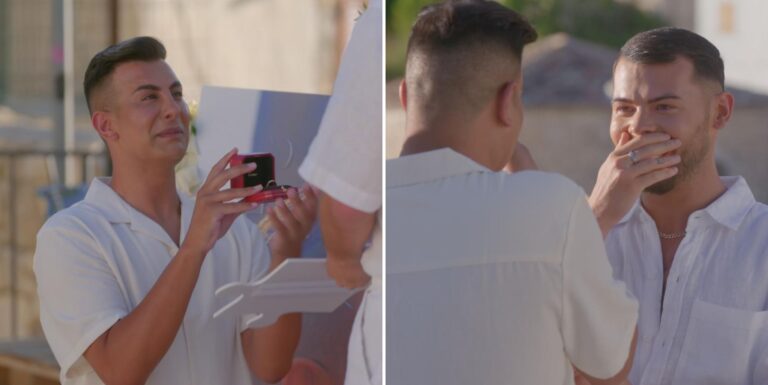 La star gay de TOWIE invite sa famille à un mariage même si elle n'accepte pas sa sexualité TOWIE stars Junaid and Joe are engaged