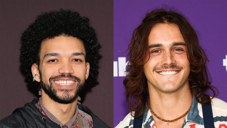 Charlie Gillespie et le juge Smith sont Troy et Harris dans la saison 2 de « Heated Rivalry » Logo