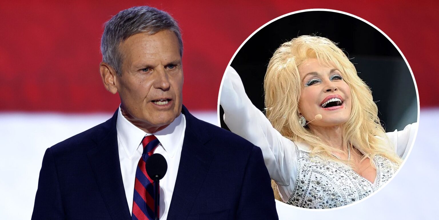 Le gouverneur du Tennessee. soutient la proposition visant à renommer l’aéroport de Nashville en l’honneur de Dolly Parton Bill Lee and Dolly Parton