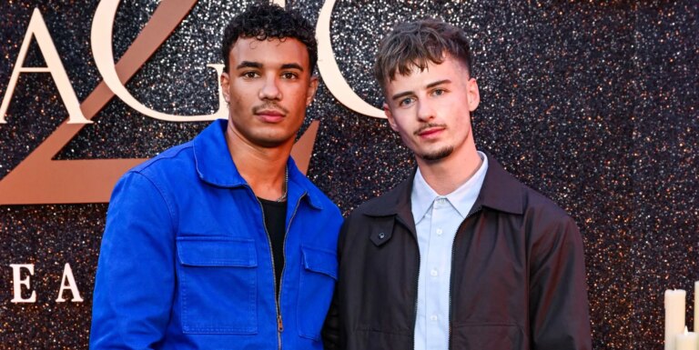 Freddie Fraser des Traitors révèle que son petit ami a fait le premier pas alors qu'il parle de son coming-out Freddie Fraser and boyfriend Bailey Ramsden