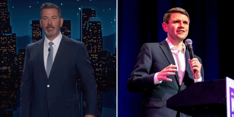 Jimmy Kimmel diffuse le chat du candidat texan James Talarico sur YouTube après la « menace » de la FCC Jimmy Kimmel diffuse le chat du candidat texan James Talarico sur YouTube après la « menace » de la FCC