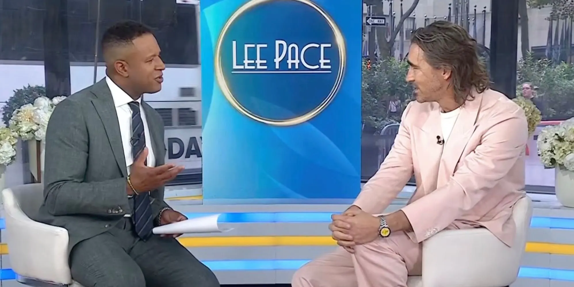 Lee Pace est apparu dans l'émission Today