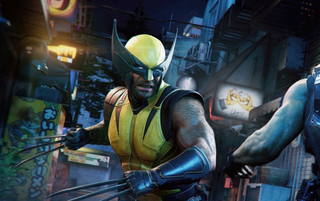 Le jeu Wolverine de Marvel est toujours celui de Wolverine en plein combat en costume jaune malmené