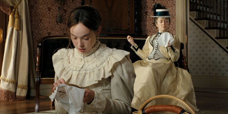 La vie d'Emma Borden après avoir témoigné pour sa sœur Lizzie lors d'un procès pour meurtre Monster: The Lizzie Borden Story